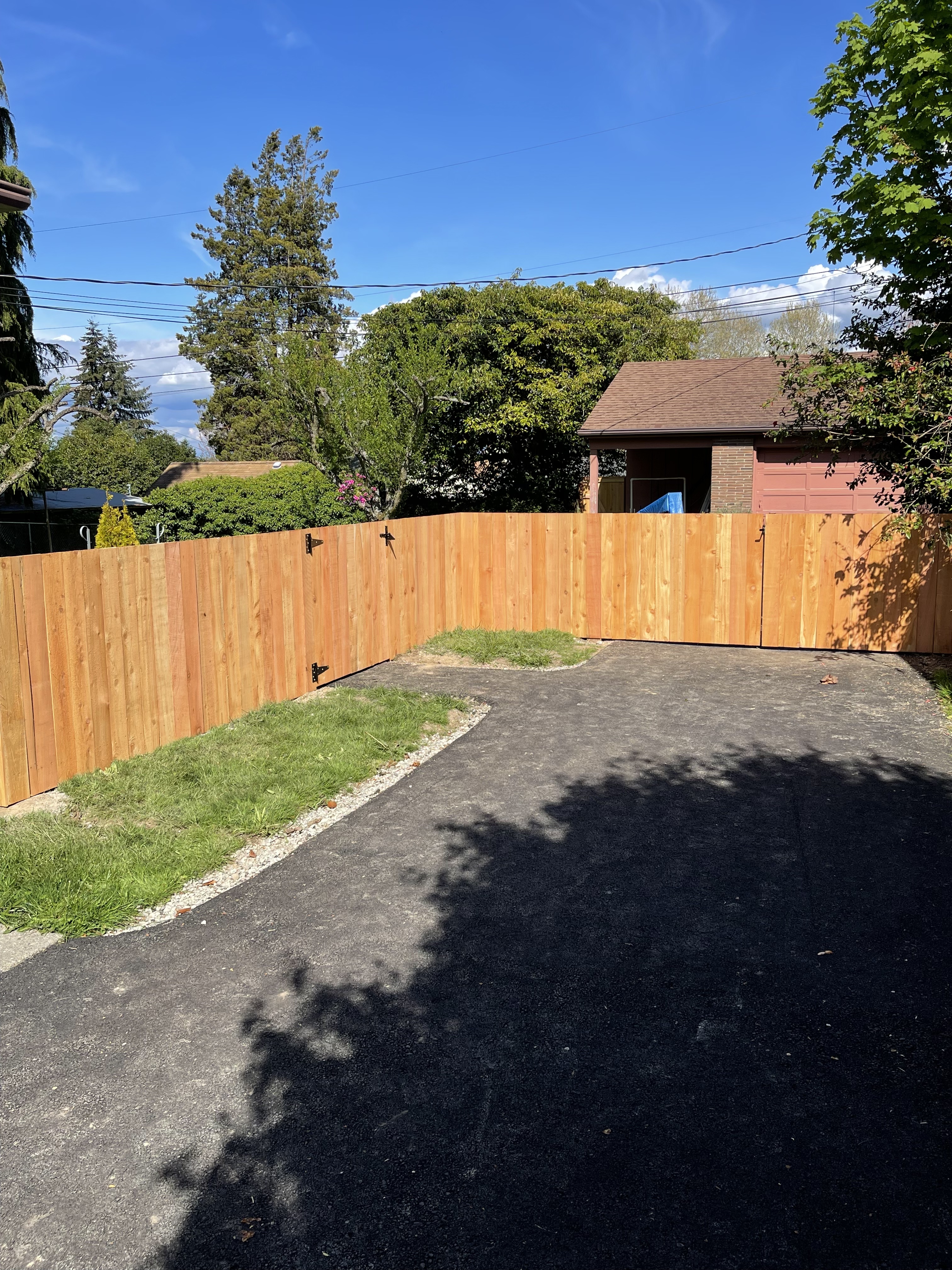 Cedar Fence Maintenance